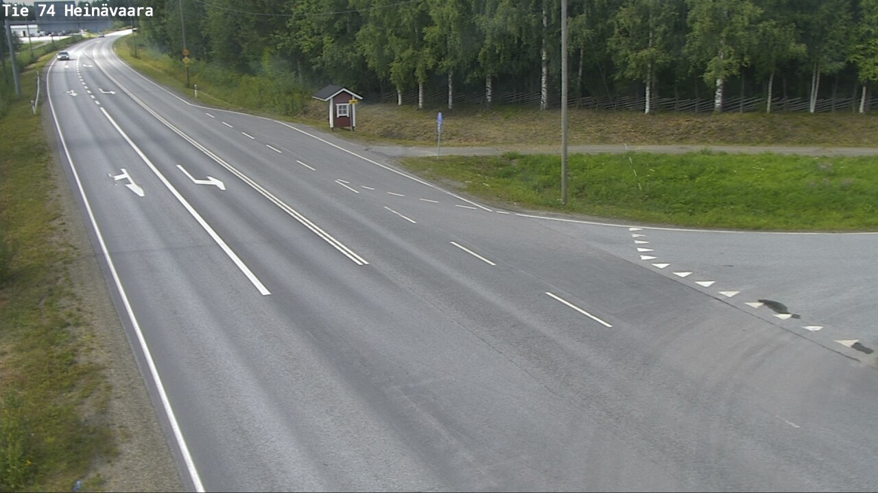 Kelikamerat Kuva Tie 74 Joensuu, Heinävaara, Joensuu, Pohjois-Karjala