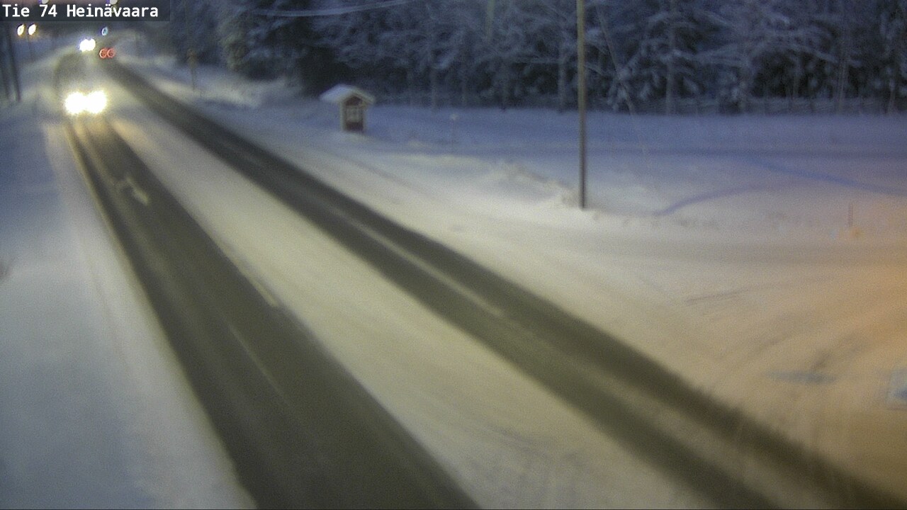 Kelikamerat Kuva Tie 74 Joensuu, Heinävaara, Joensuu, Pohjois-Karjala