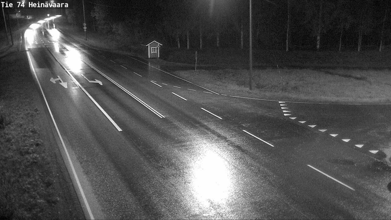 Weather Camera Image Road 74 Joensuu, Heinävaara, Joensuu, Pohjois-Karjala