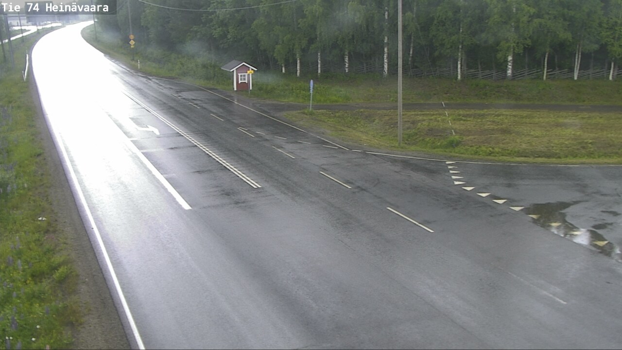 Weather Camera Image Road 74 Joensuu, Heinävaara, Joensuu, Pohjois-Karjala