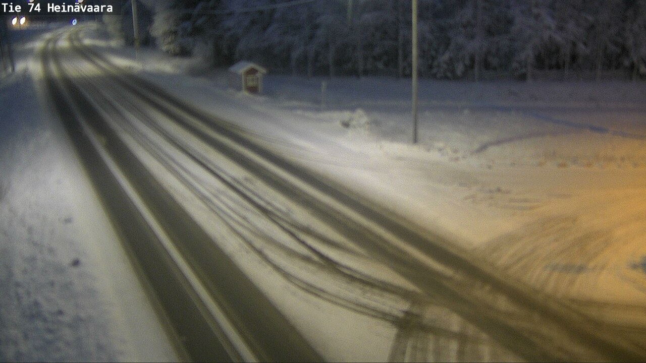 Kelikamerat Kuva Tie 74 Joensuu, Heinävaara, Joensuu, Pohjois-Karjala