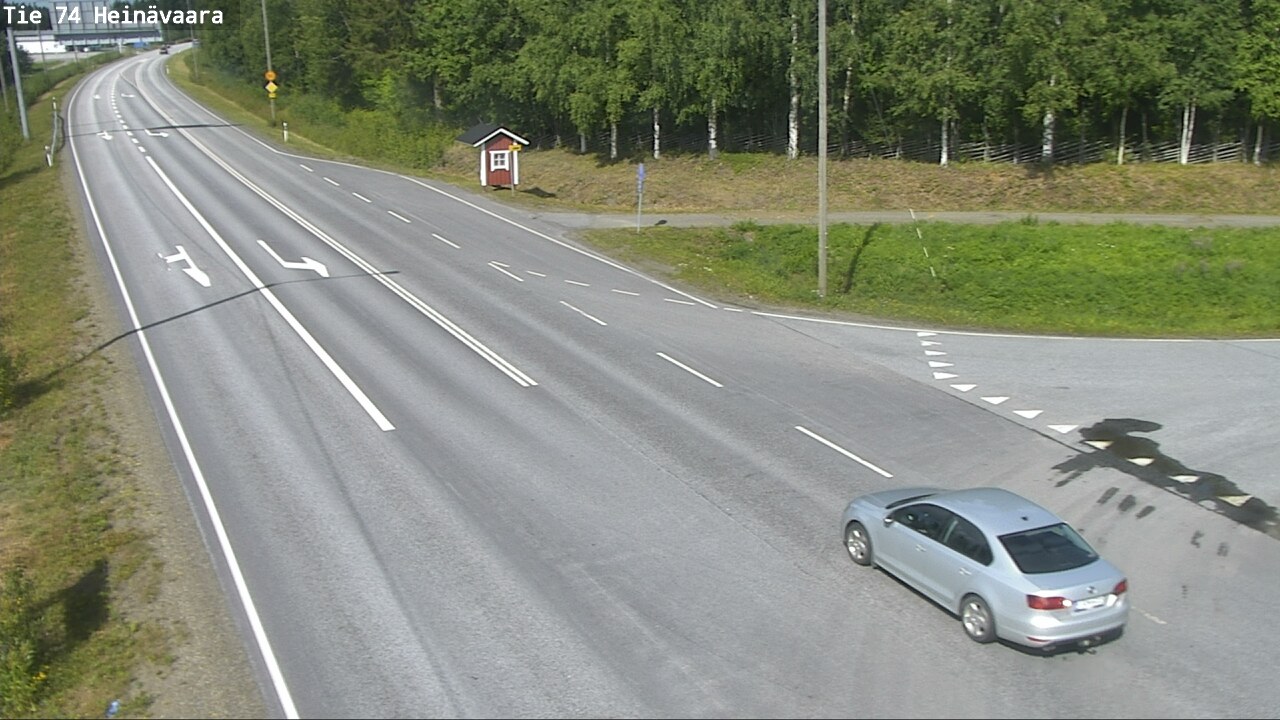 Kelikamerat Kuva Tie 74 Joensuu, Heinävaara, Joensuu, Pohjois-Karjala