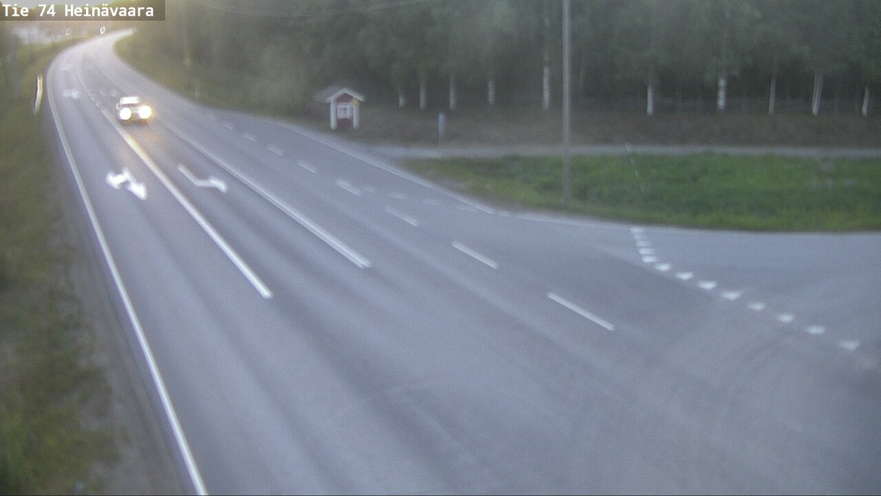 Kelikamerat Kuva Tie 74 Joensuu, Heinävaara, Joensuu, Pohjois-Karjala