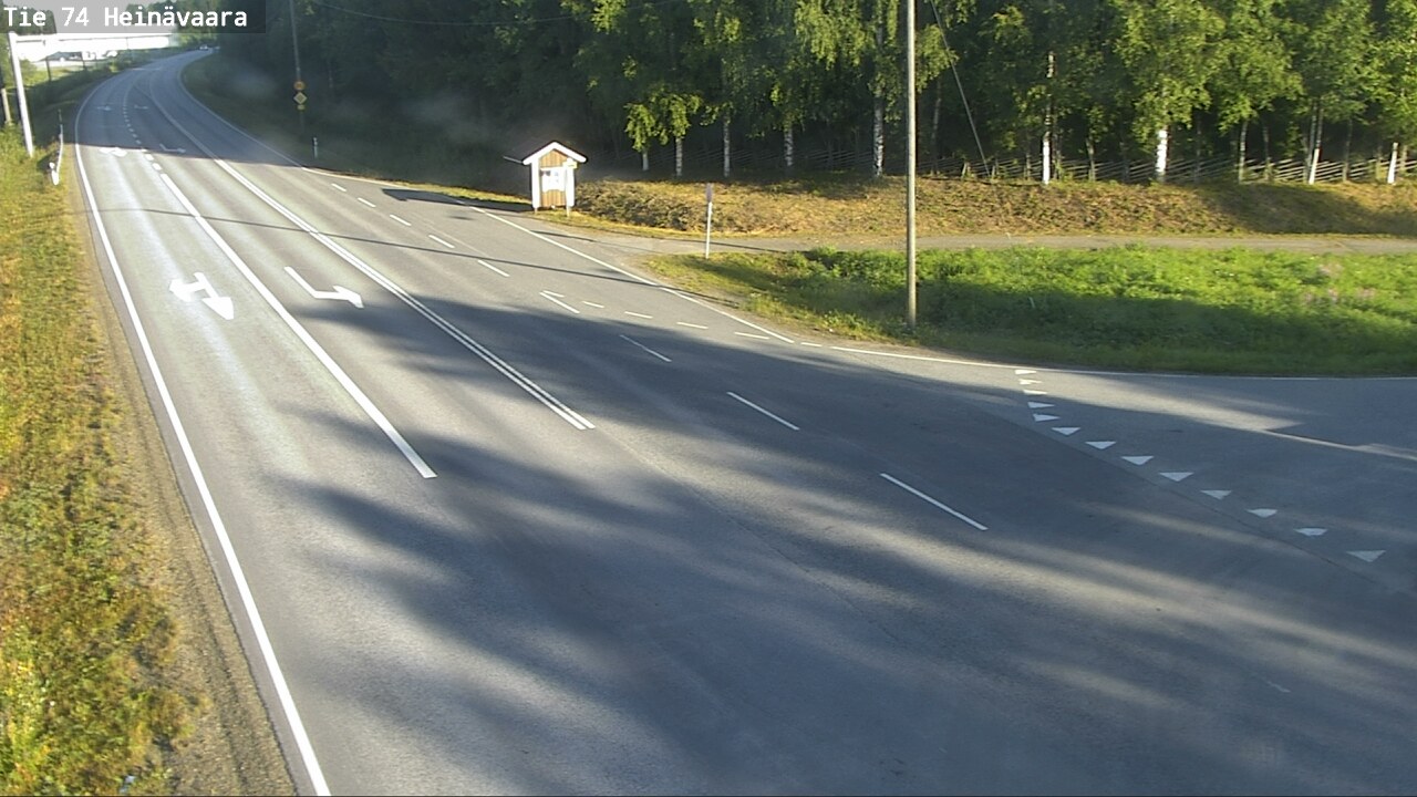 Weather Camera Image Road 74 Joensuu, Heinävaara, Joensuu, Pohjois-Karjala