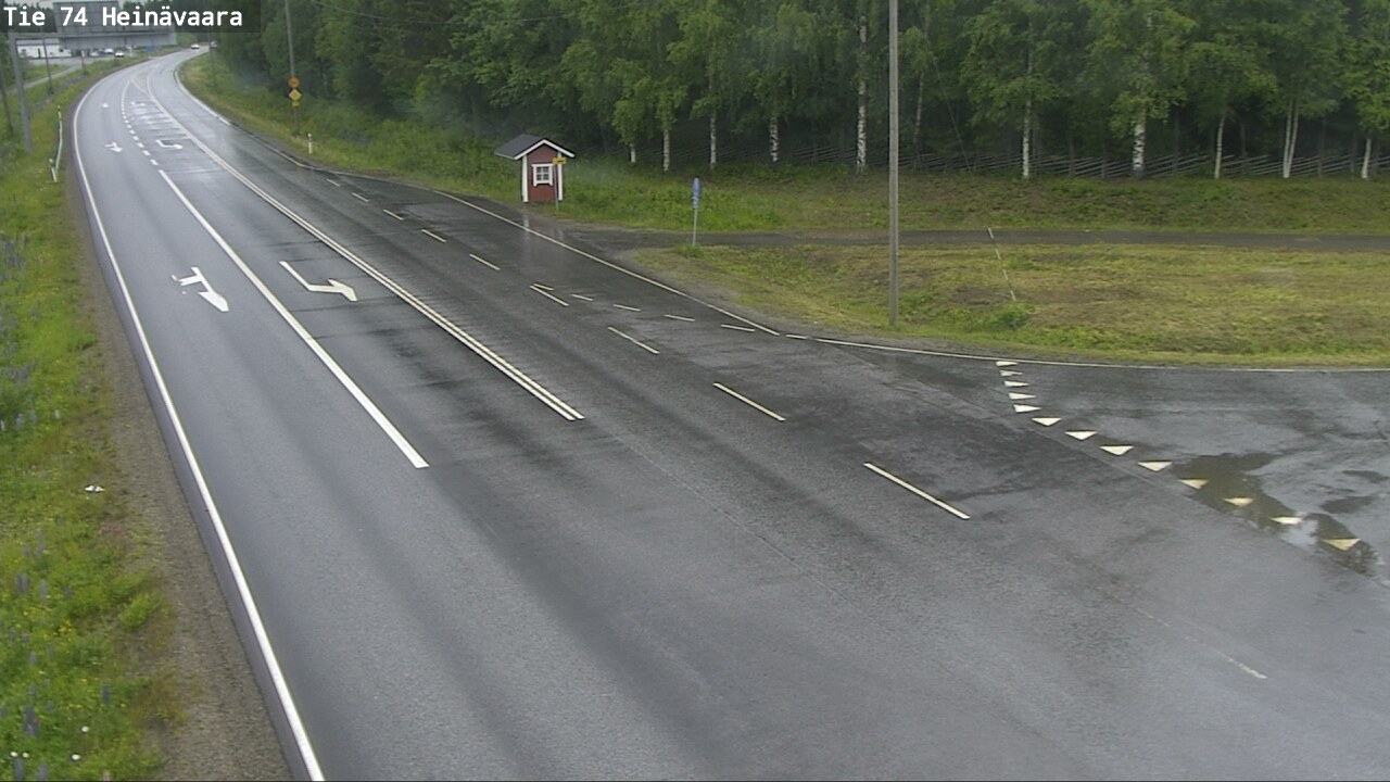 Weather Camera Image Road 74 Joensuu, Heinävaara, Joensuu, Pohjois-Karjala