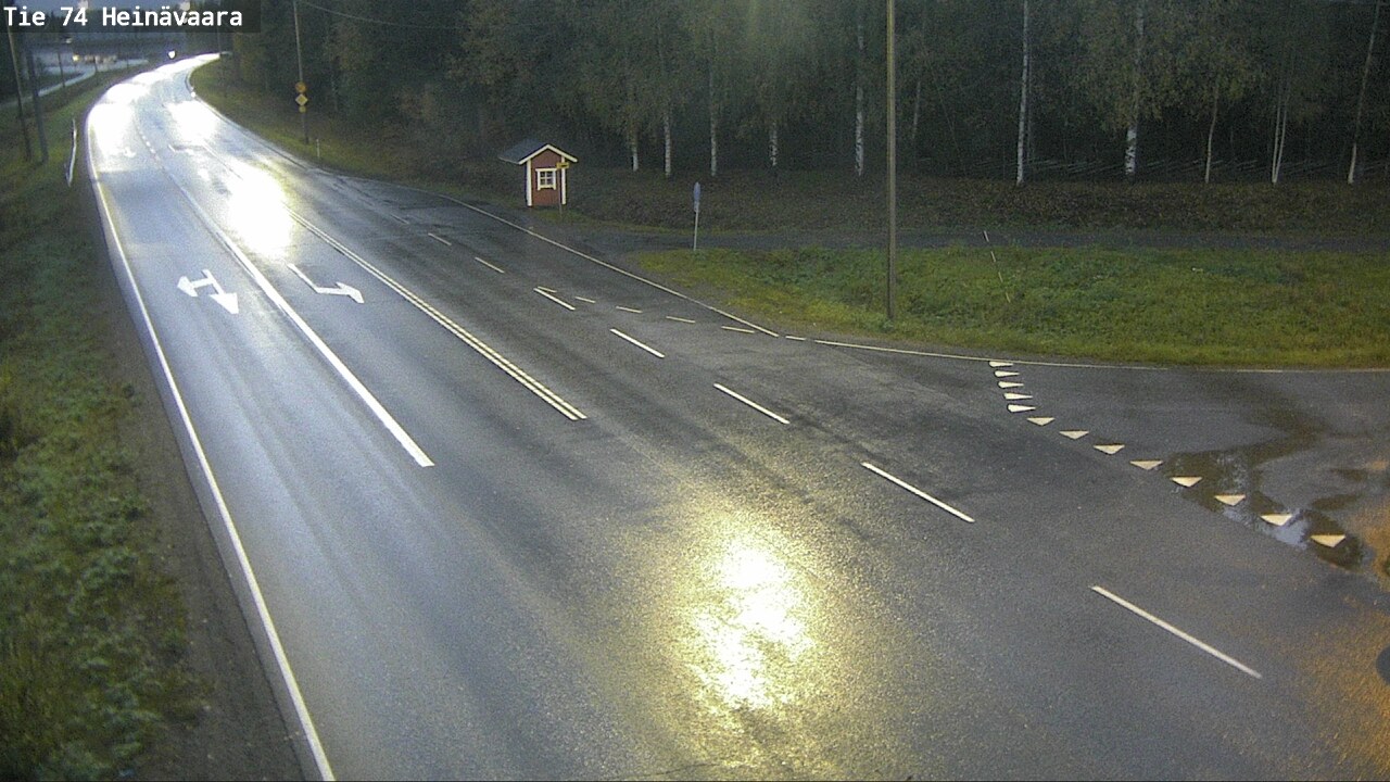 Weather Camera Image Road 74 Joensuu, Heinävaara, Joensuu, Pohjois-Karjala