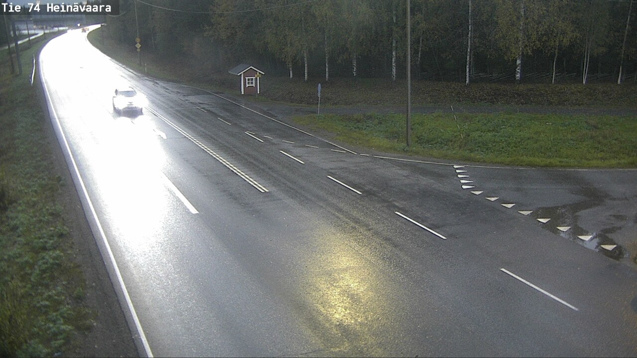 Weather Camera Image Road 74 Joensuu, Heinävaara, Joensuu, Pohjois-Karjala