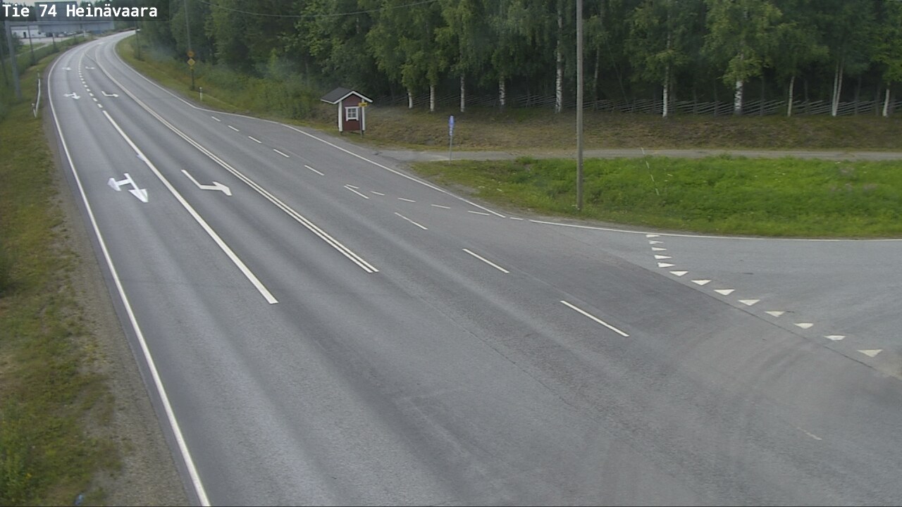 Kelikamerat Kuva Tie 74 Joensuu, Heinävaara, Joensuu, Pohjois-Karjala