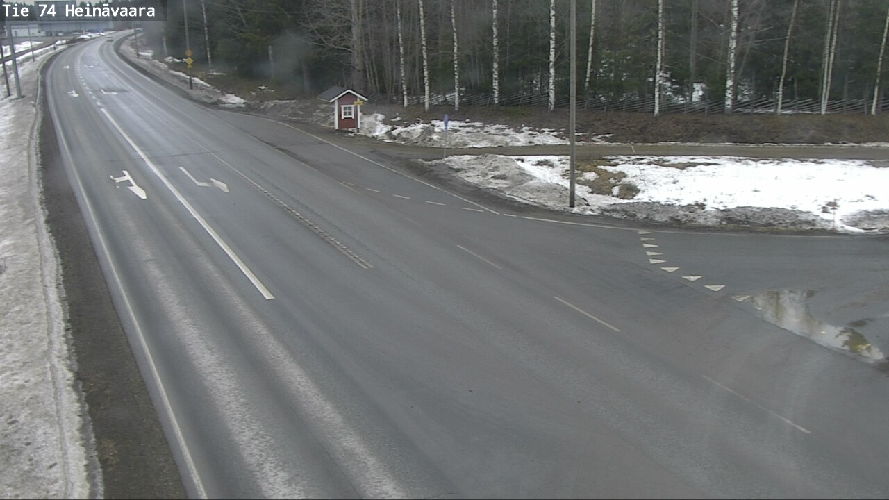 Weather Camera Image Road 74 Joensuu, Heinävaara, Joensuu, Pohjois-Karjala