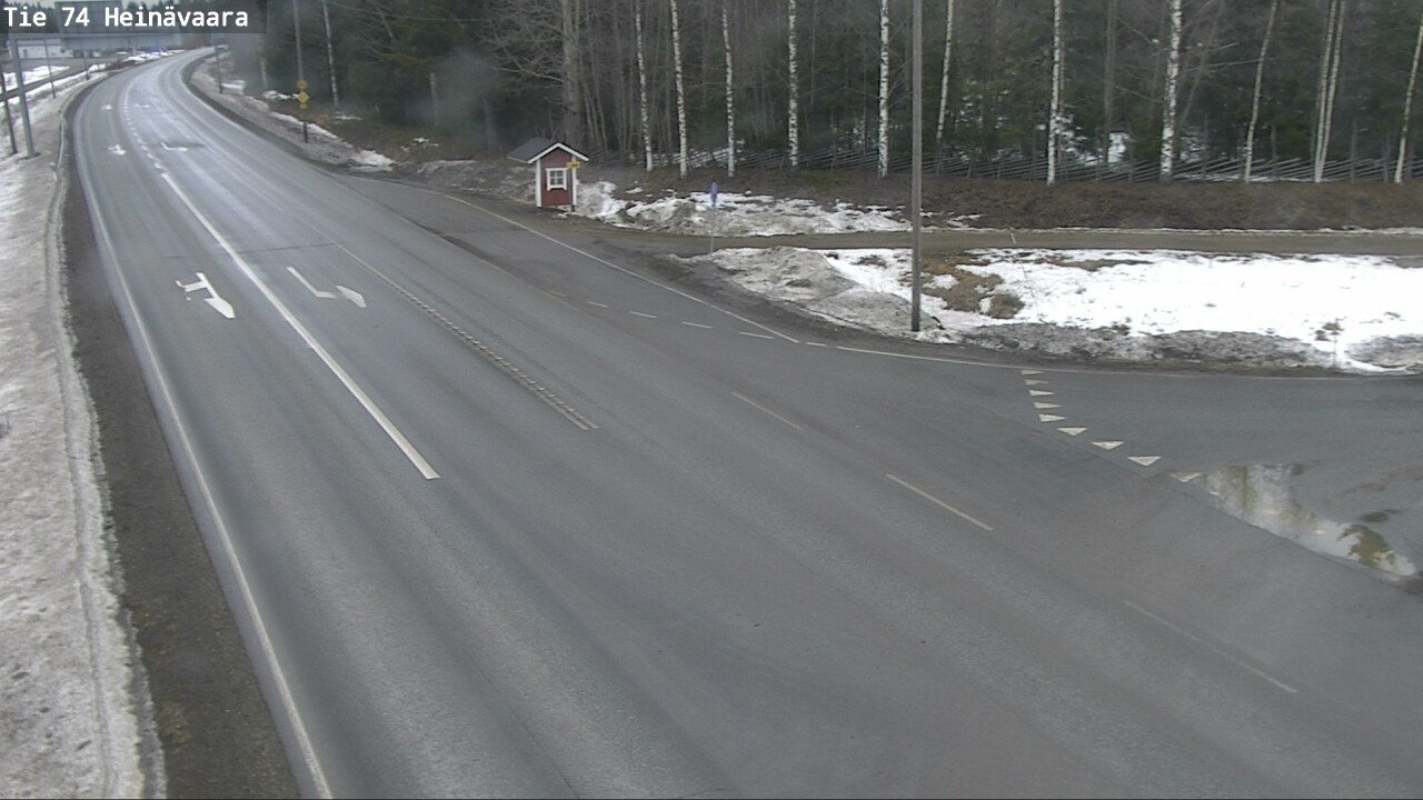 Weather Camera Image Road 74 Joensuu, Heinävaara, Joensuu, Pohjois-Karjala