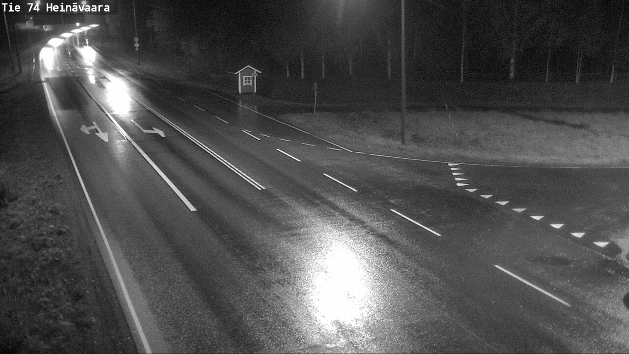 Weather Camera Image Road 74 Joensuu, Heinävaara, Joensuu, Pohjois-Karjala