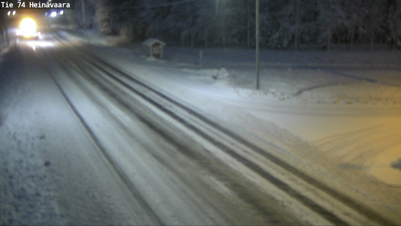 Kelikamerat Kuva Tie 74 Joensuu, Heinävaara, Joensuu, Pohjois-Karjala