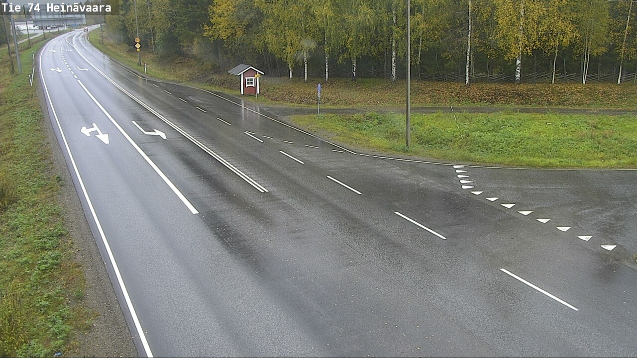 Weather Camera Image Road 74 Joensuu, Heinävaara, Joensuu, Pohjois-Karjala