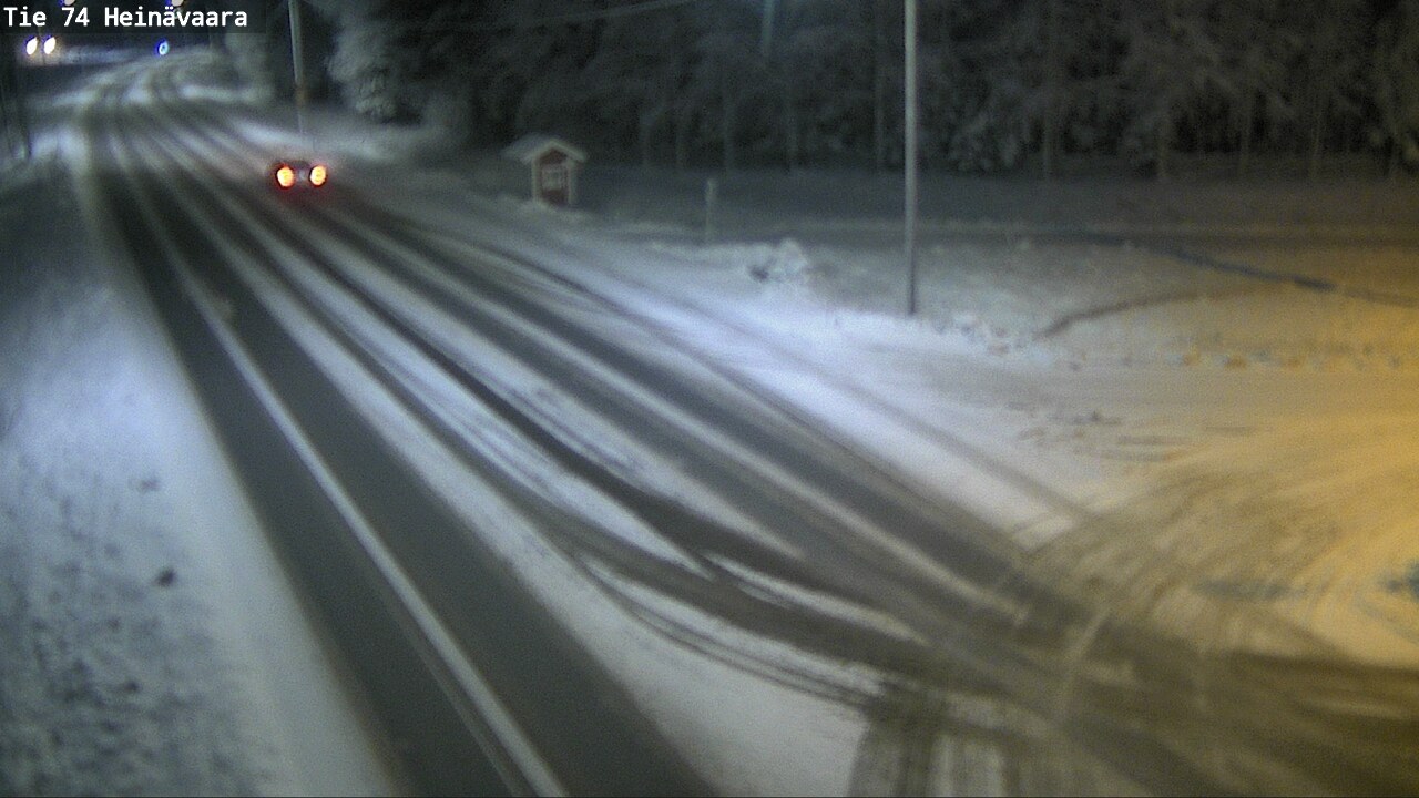 Kelikamerat Kuva Tie 74 Joensuu, Heinävaara, Joensuu, Pohjois-Karjala