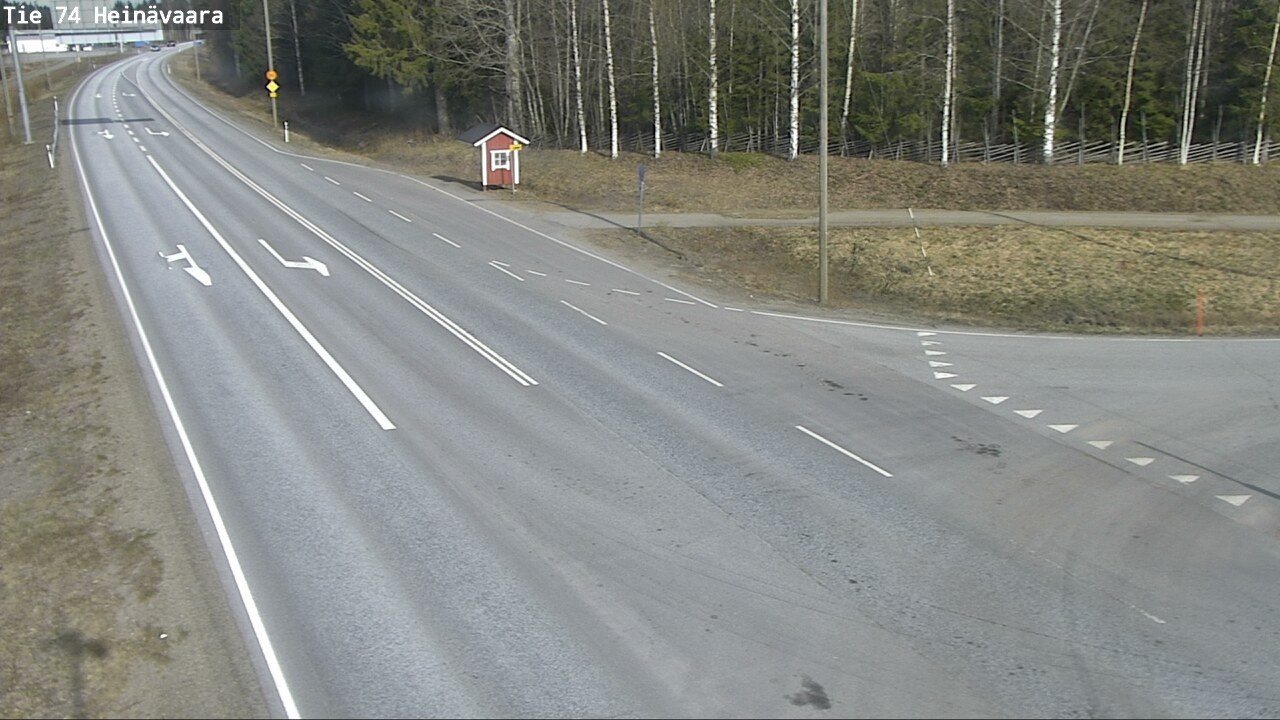 Kelikamerat Kuva Tie 74 Joensuu, Heinävaara, Joensuu, Pohjois-Karjala