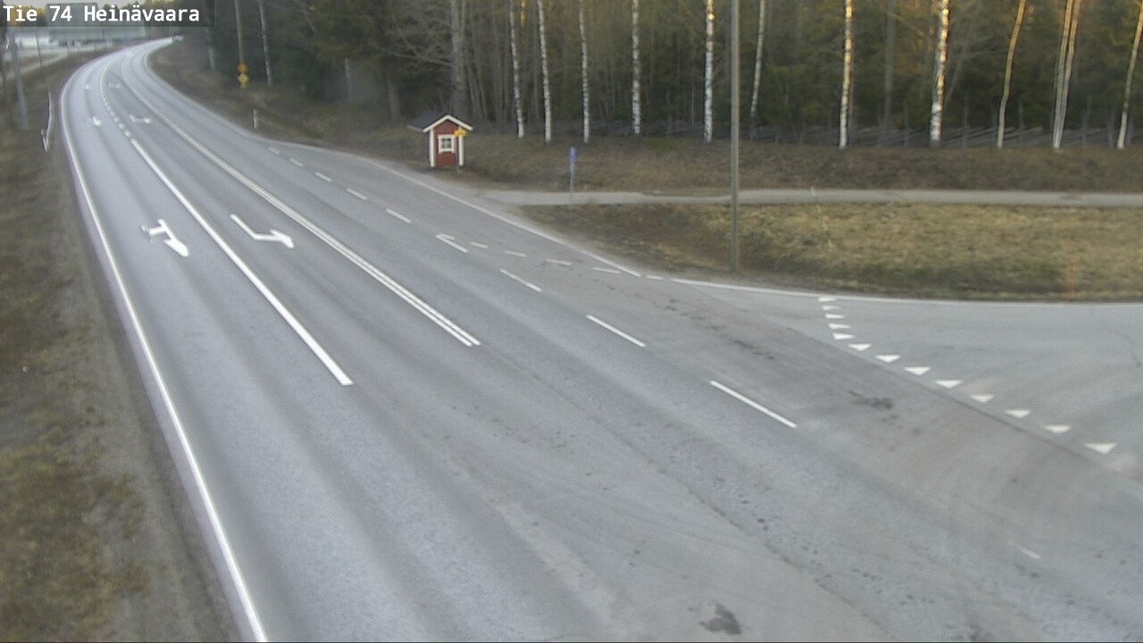 Weather Camera Image Road 74 Joensuu, Heinävaara, Joensuu, Pohjois-Karjala