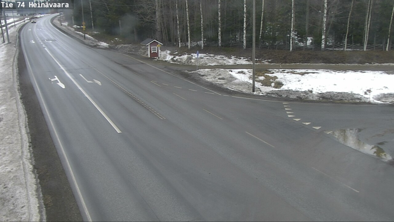 Weather Camera Image Road 74 Joensuu, Heinävaara, Joensuu, Pohjois-Karjala