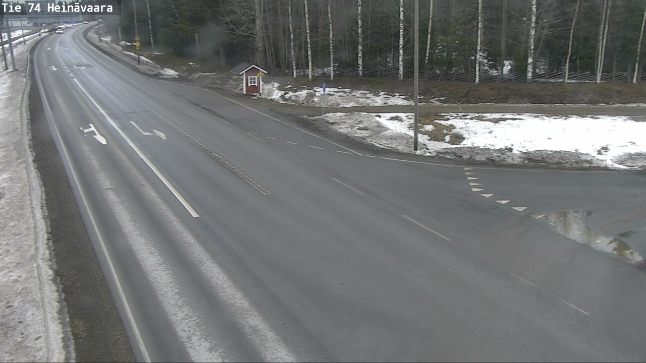 Weather Camera Image Road 74 Joensuu, Heinävaara, Joensuu, Pohjois-Karjala