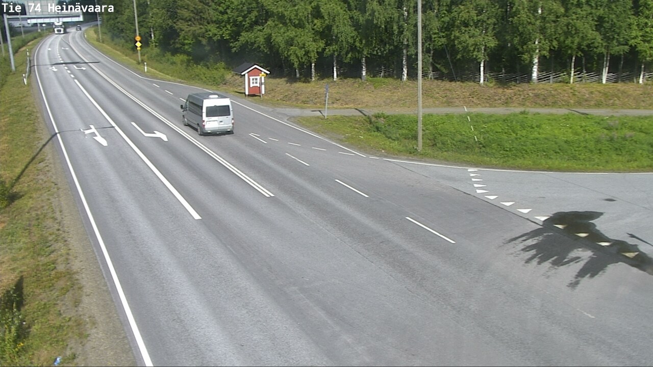 Kelikamerat Kuva Tie 74 Joensuu, Heinävaara, Joensuu, Pohjois-Karjala