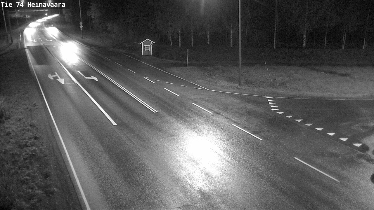 Weather Camera Image Road 74 Joensuu, Heinävaara, Joensuu, Pohjois-Karjala