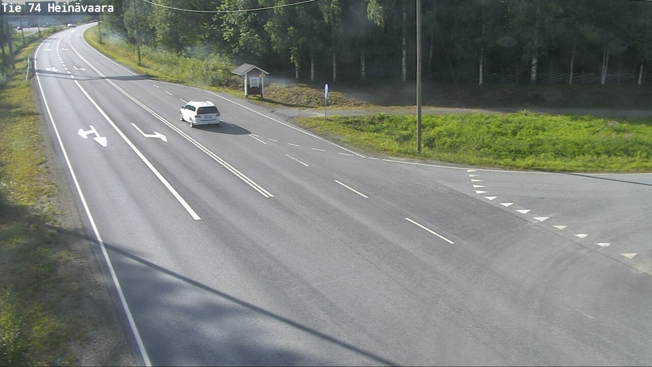Kelikamerat Kuva Tie 74 Joensuu, Heinävaara, Joensuu, Pohjois-Karjala