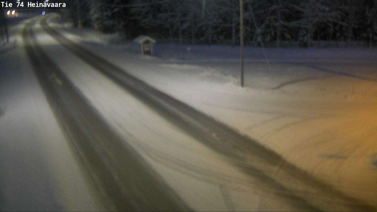 Kelikamerat Kuva Tie 74 Joensuu, Heinävaara, Joensuu, Pohjois-Karjala