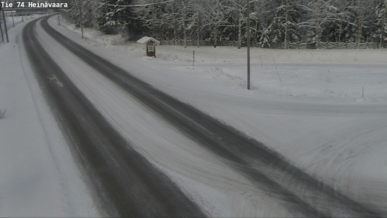 Kelikamerat Kuva Tie 74 Joensuu, Heinävaara, Joensuu, Pohjois-Karjala