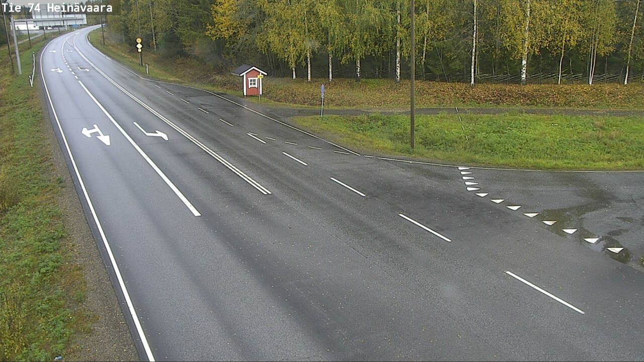 Weather Camera Image Road 74 Joensuu, Heinävaara, Joensuu, Pohjois-Karjala