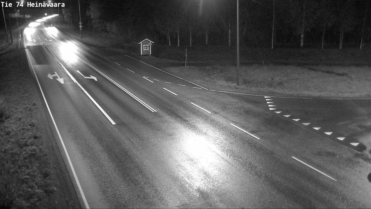 Weather Camera Image Road 74 Joensuu, Heinävaara, Joensuu, Pohjois-Karjala