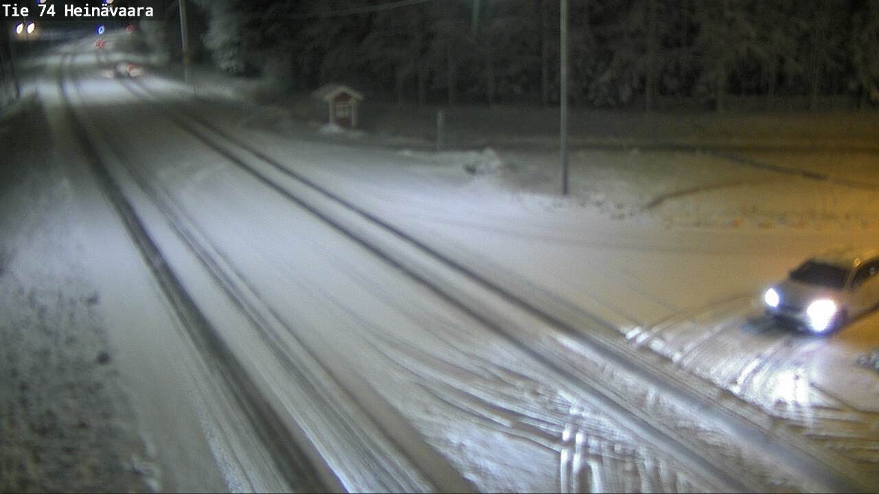 Kelikamerat Kuva Tie 74 Joensuu, Heinävaara, Joensuu, Pohjois-Karjala