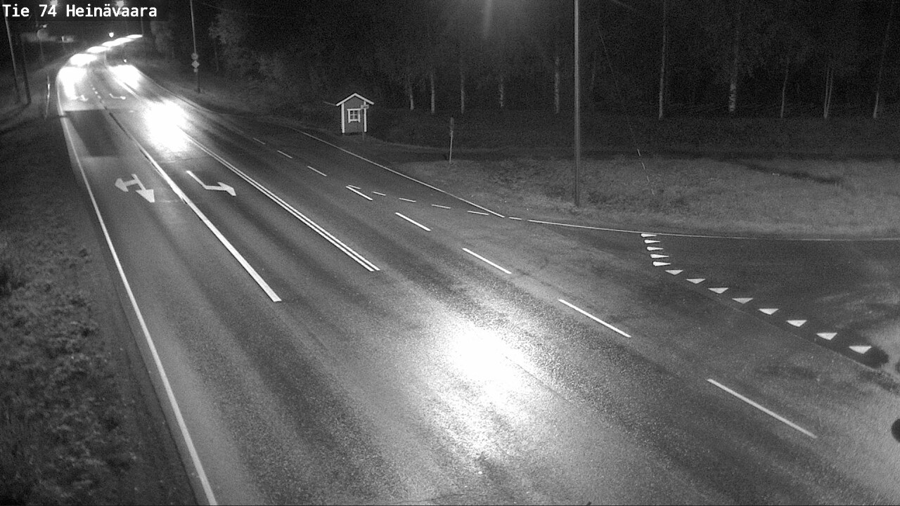 Weather Camera Image Road 74 Joensuu, Heinävaara, Joensuu, Pohjois-Karjala