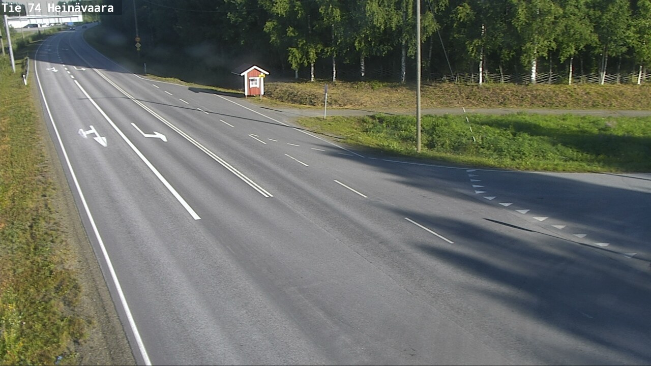 Weather Camera Image Road 74 Joensuu, Heinävaara, Joensuu, Pohjois-Karjala