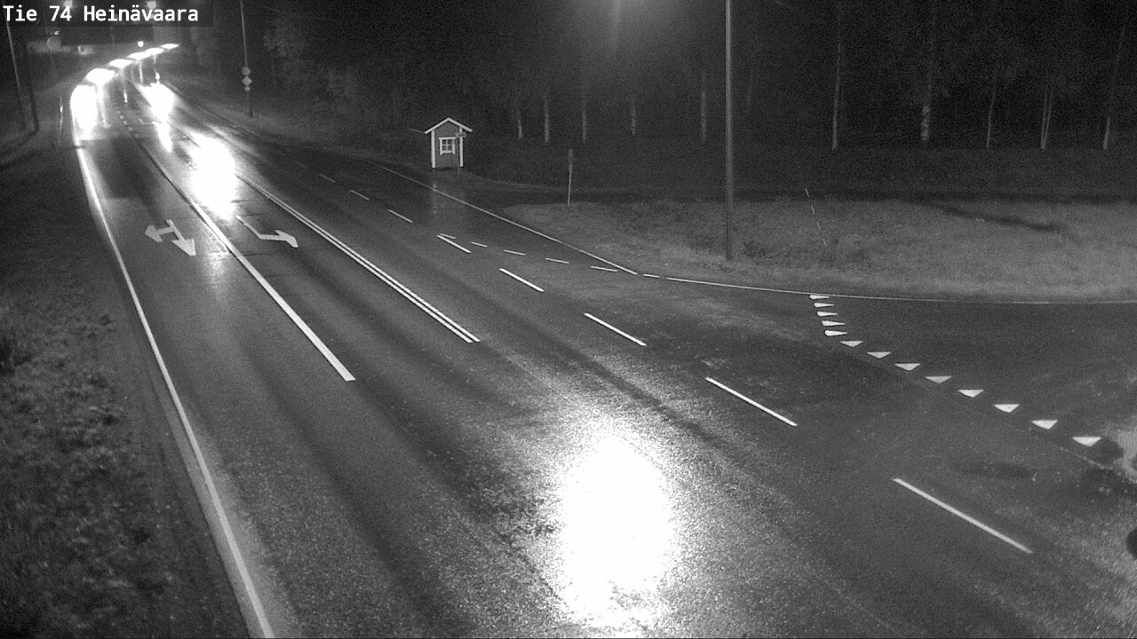 Weather Camera Image Road 74 Joensuu, Heinävaara, Joensuu, Pohjois-Karjala