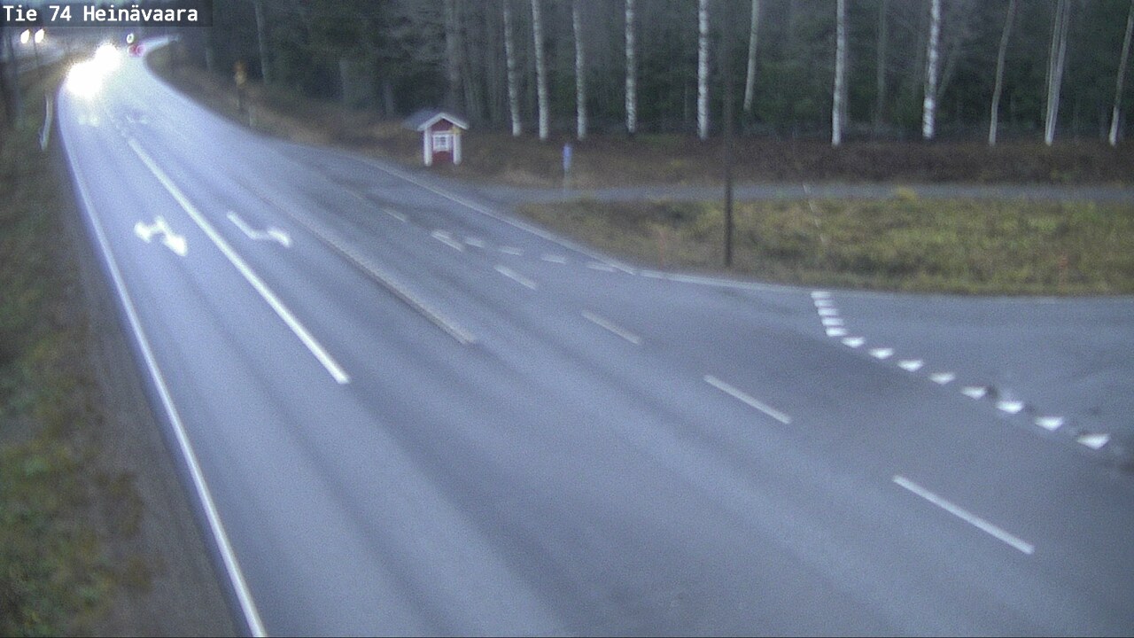 Kelikamerat Kuva Tie 74 Joensuu, Heinävaara, Joensuu, Pohjois-Karjala