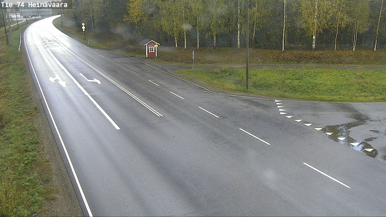 Weather Camera Image Road 74 Joensuu, Heinävaara, Joensuu, Pohjois-Karjala