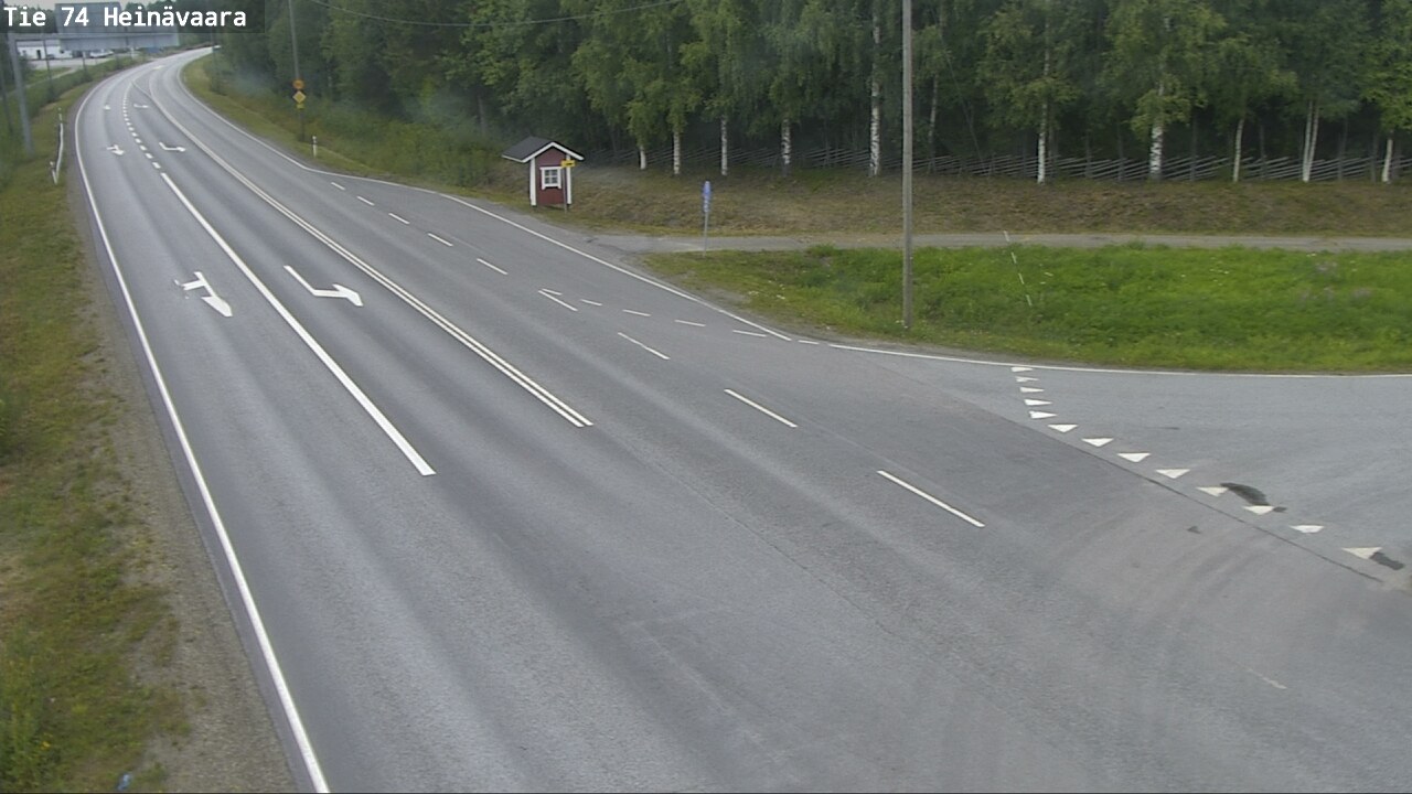 Kelikamerat Kuva Tie 74 Joensuu, Heinävaara, Joensuu, Pohjois-Karjala
