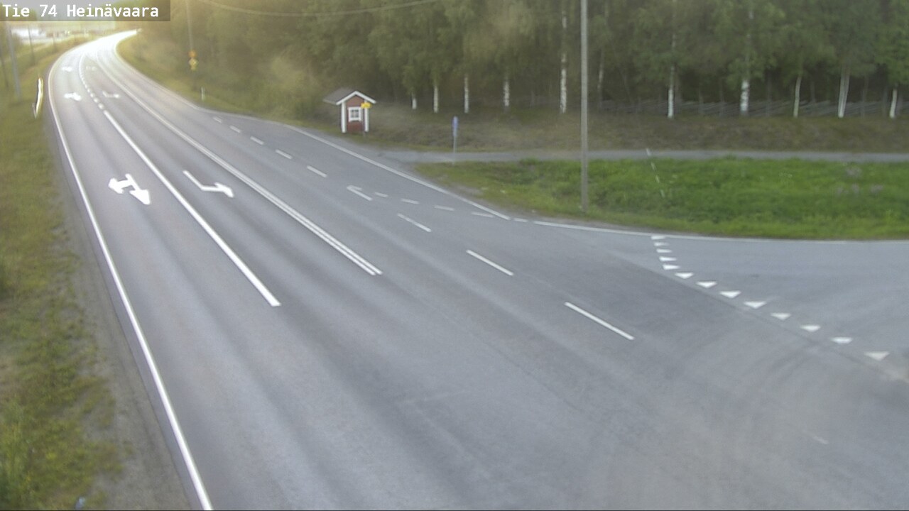 Kelikamerat Kuva Tie 74 Joensuu, Heinävaara, Joensuu, Pohjois-Karjala