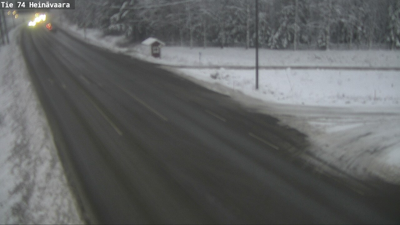 Weather Camera Image Väg 74 Åminne, Heinävaara, Joensuu, Pohjois-Karjala