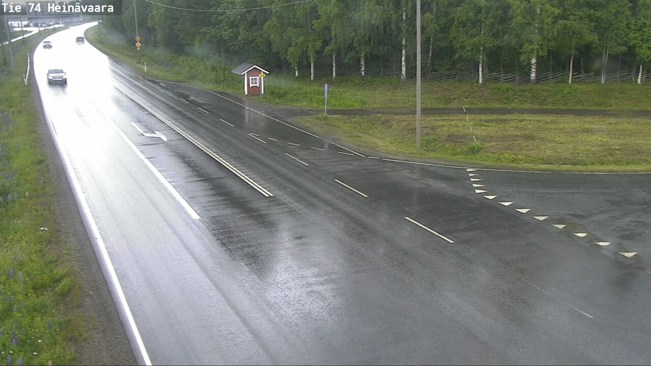 Weather Camera Image Road 74 Joensuu, Heinävaara, Joensuu, Pohjois-Karjala