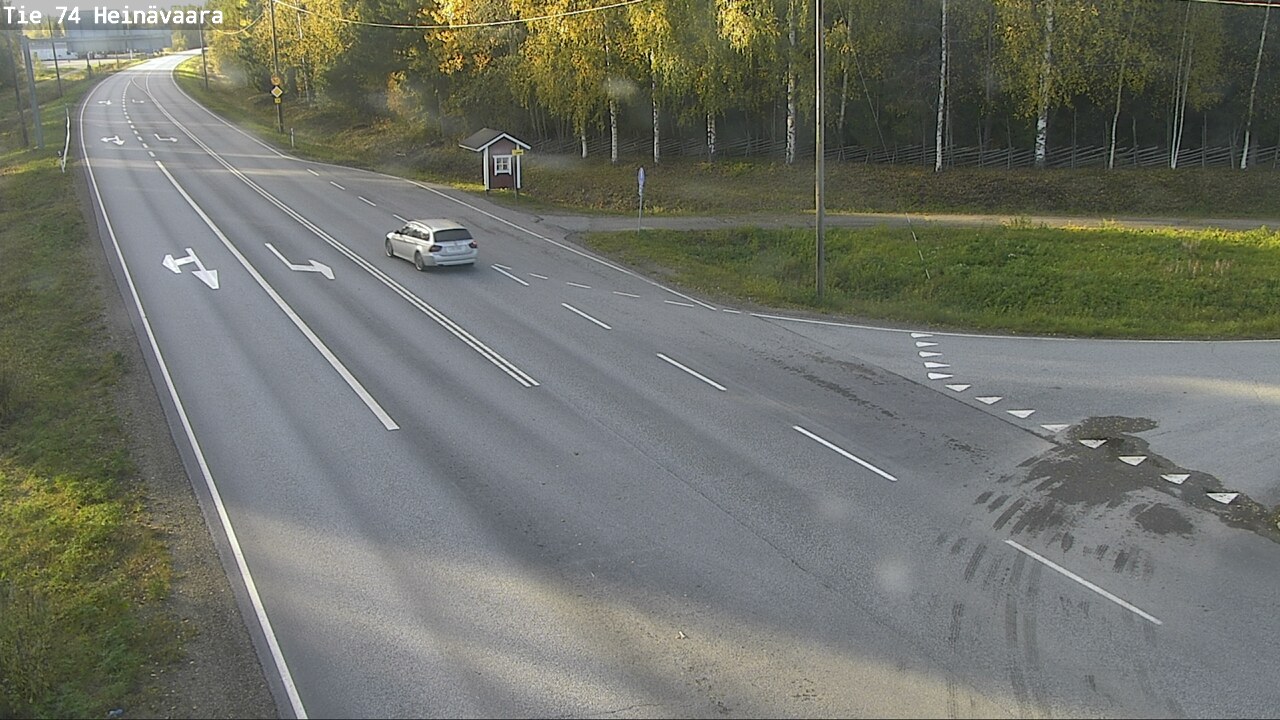 Kelikamerat Kuva Tie 74 Joensuu, Heinävaara, Joensuu, Pohjois-Karjala