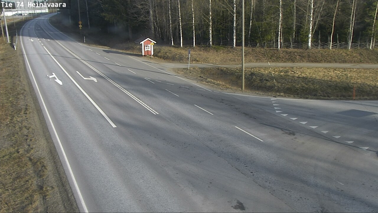 Weather Camera Image Road 74 Joensuu, Heinävaara, Joensuu, Pohjois-Karjala