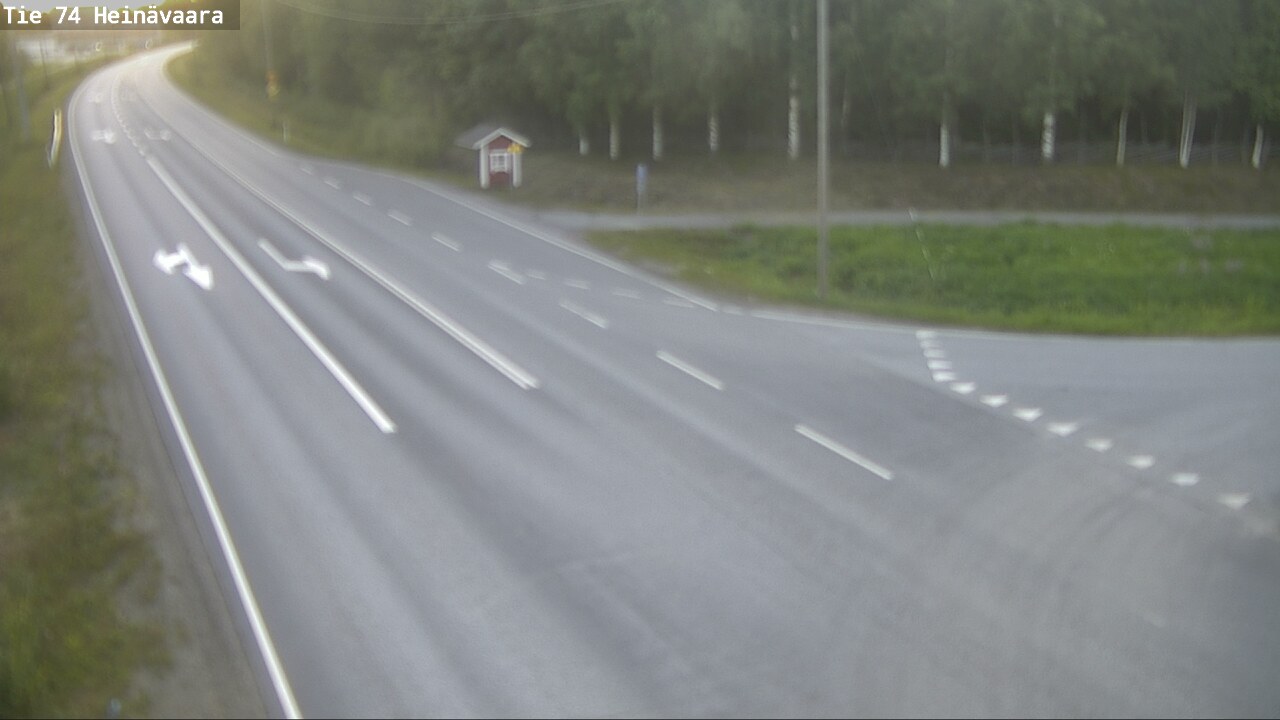 Kelikamerat Kuva Tie 74 Joensuu, Heinävaara, Joensuu, Pohjois-Karjala