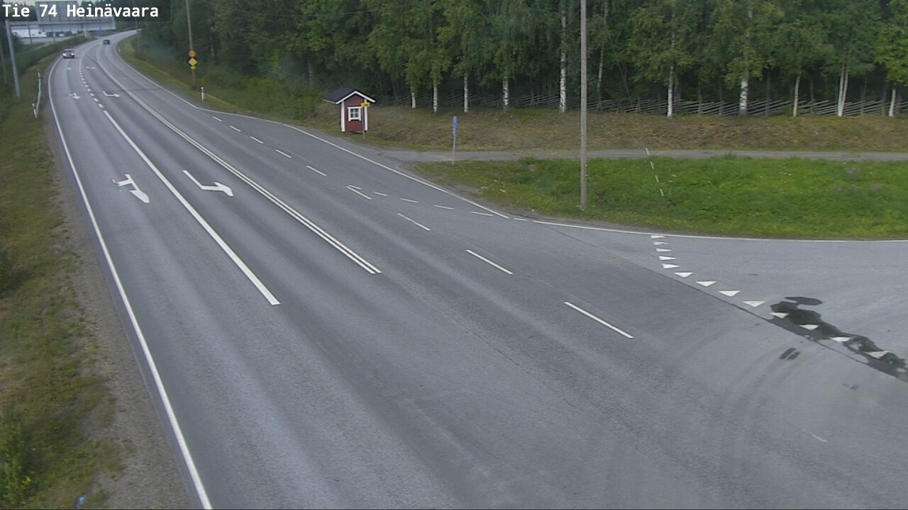 Kelikamerat Kuva Tie 74 Joensuu, Heinävaara, Joensuu, Pohjois-Karjala