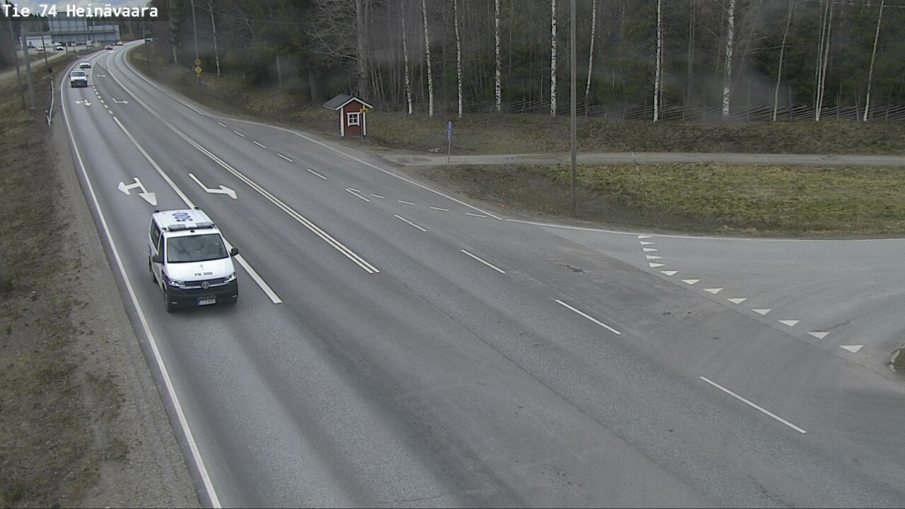 Weather Camera Image Road 74 Joensuu, Heinävaara, Joensuu, Pohjois-Karjala