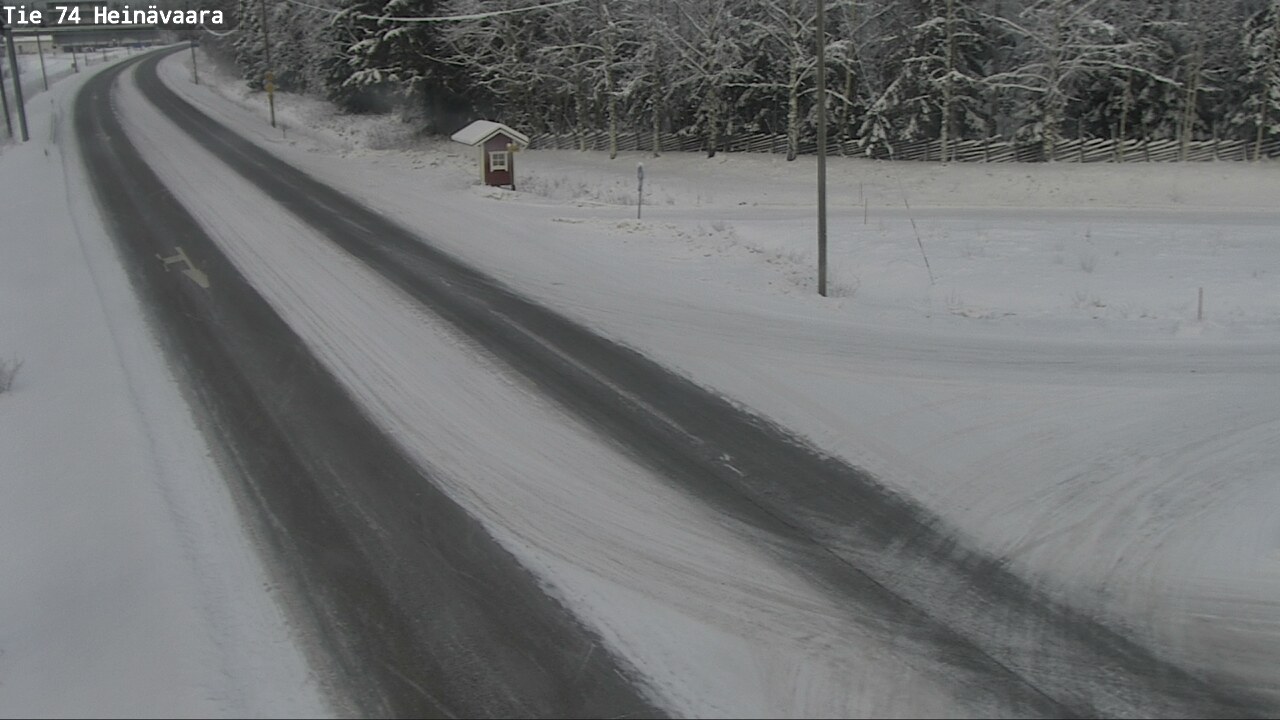 Kelikamerat Kuva Tie 74 Joensuu, Heinävaara, Joensuu, Pohjois-Karjala