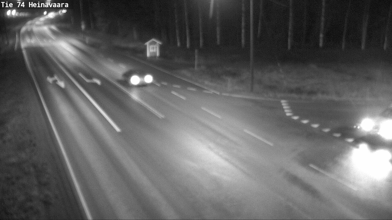 Kelikamerat Kuva Tie 74 Joensuu, Heinävaara, Joensuu, Pohjois-Karjala