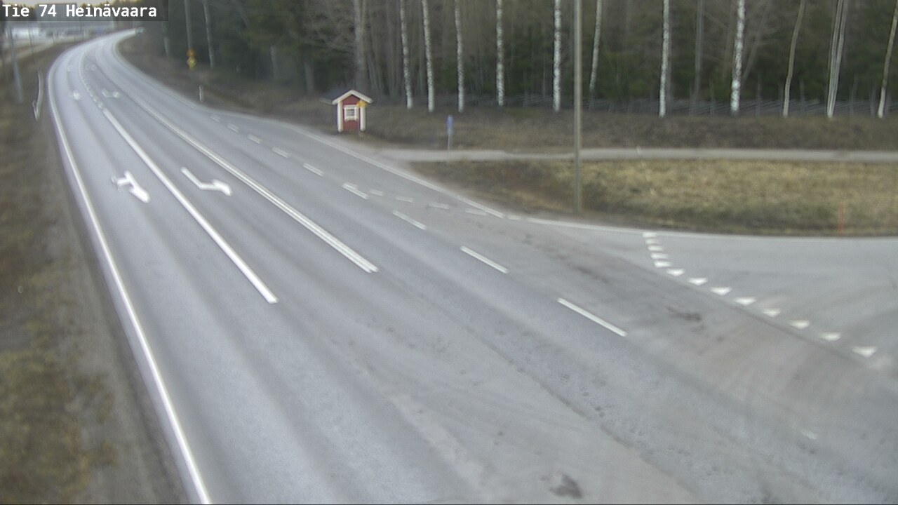 Weather Camera Image Road 74 Joensuu, Heinävaara, Joensuu, Pohjois-Karjala