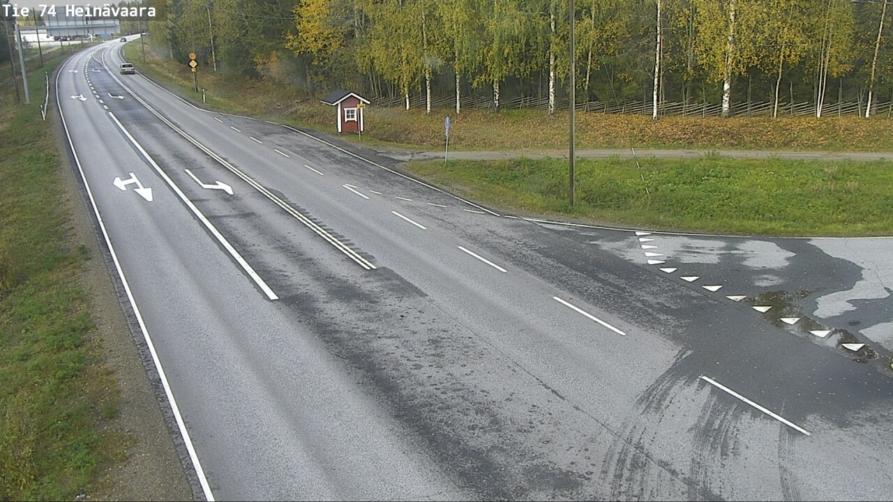 Kelikamerat Kuva Tie 74 Joensuu, Heinävaara, Joensuu, Pohjois-Karjala