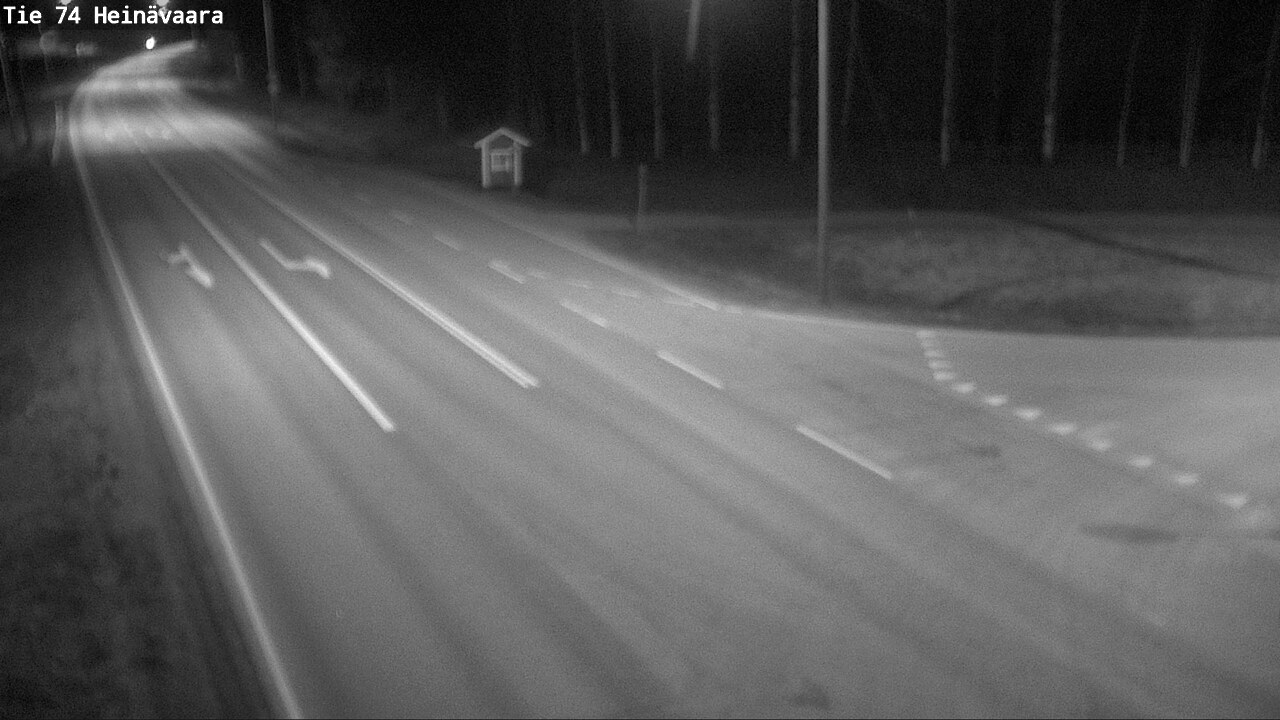 Weather Camera Image Road 74 Joensuu, Heinävaara, Joensuu, Pohjois-Karjala