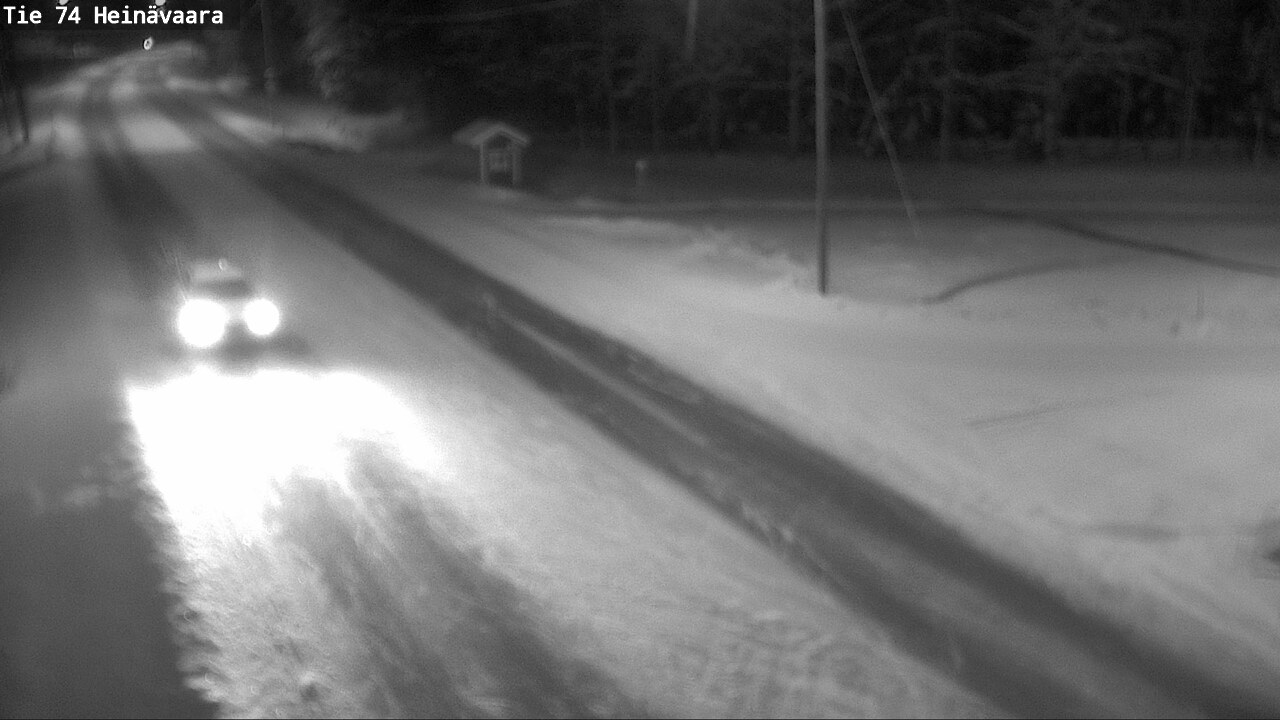 Kelikamerat Kuva Tie 74 Joensuu, Heinävaara, Joensuu, Pohjois-Karjala